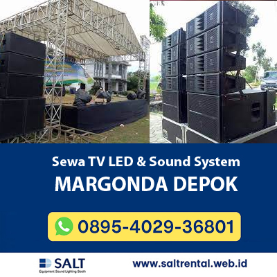 Sewa TV LED & Sound System Margonda 2025