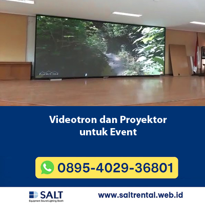 Videotron dan Proyektor untuk Event