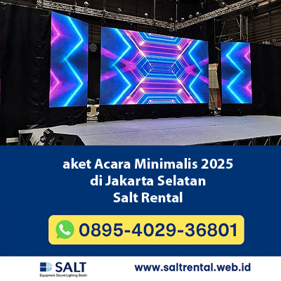 acara minimalis 2025 di Jakarta Selatan