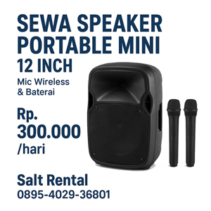 Speaker Portable Salt Rental