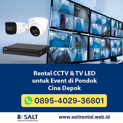 Rental CCTV & TV LED untuk Event di Pondok Cina Depok | Salt Rental