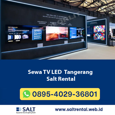Sewa TV LED Tangerang – Rental TV LED untuk Nobar, Wedding & Event | Salt Rental