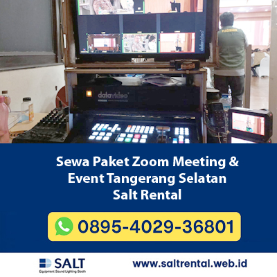 Sewa Paket Zoom Meeting & Event Tangerang Selatan
