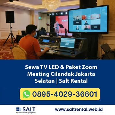 Sewa TV LED & Paket Zoom Meeting Cilandak Jakarta Selatan