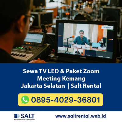 Sewa TV LED & Paket Zoom Meeting Kemang Jakarta Selatan – Lengkap & Profesional