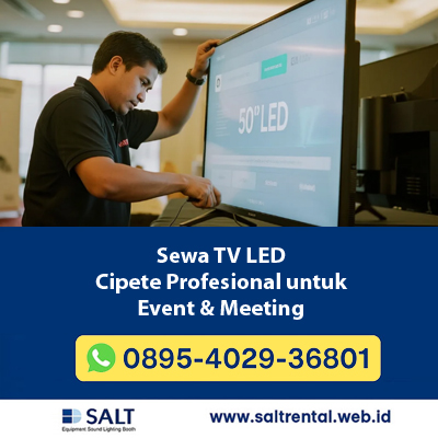 Sewa TV LED Cipete Profesional untuk Event & Meeting