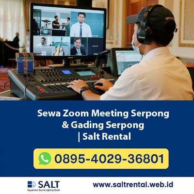 Sewa Zoom Meeting Serpong & Gading Serpong – Paket Hybrid Meeting Lengkap 2025