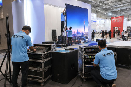 Sewa TV LED ICE BSD Tangerang