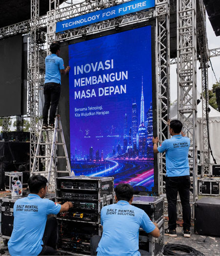 Tim Teknisi Salt Rental TV LED Event