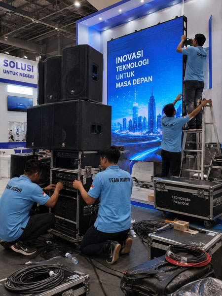 TV LED Pameran dan Expo NICE PIK 2