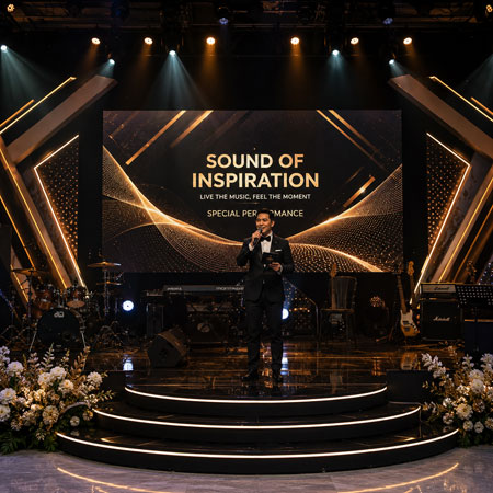 TV LED Stage Event