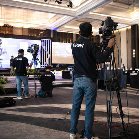 Jasa Video Shooting Multicam Live Streaming Ballroom Jakarta